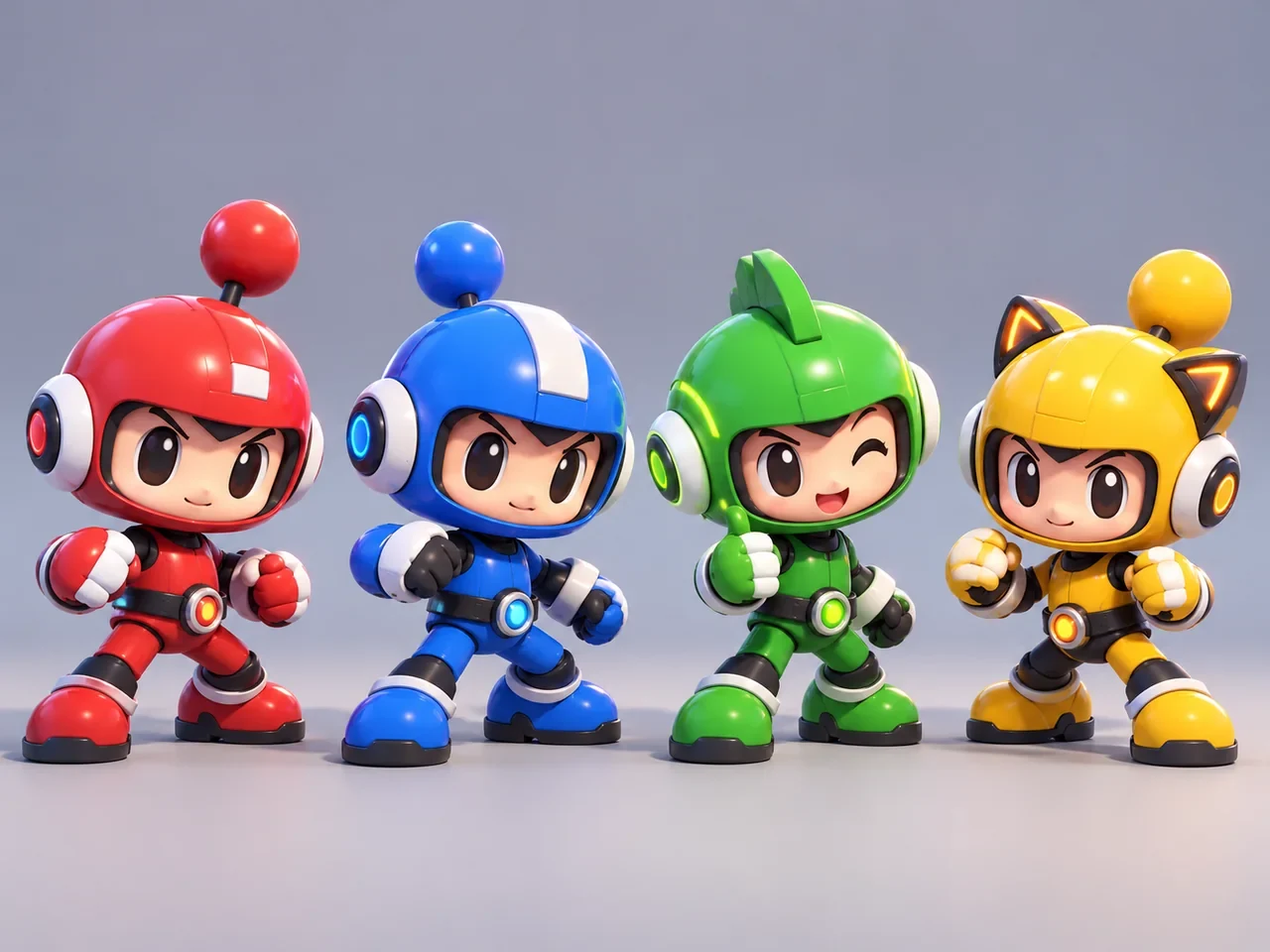 Original character lineup concept